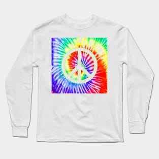 Tie Dyed Peace Long Sleeve T-Shirt